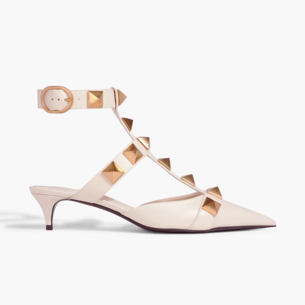 VALENTINO GARAVANI Roman Stud leather pumps